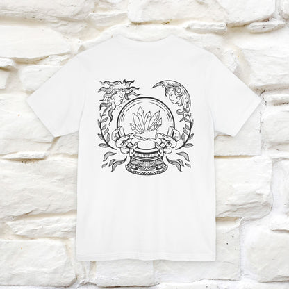 ''The Cristal'' Cat T-Shirt Front and Back Design | Nunu&Miao Studio - Nunu&Miao Studio