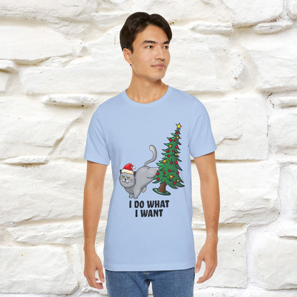 "I Do What I Want" |Funny Cat T-Shirt | Nunu&Miao Studio
