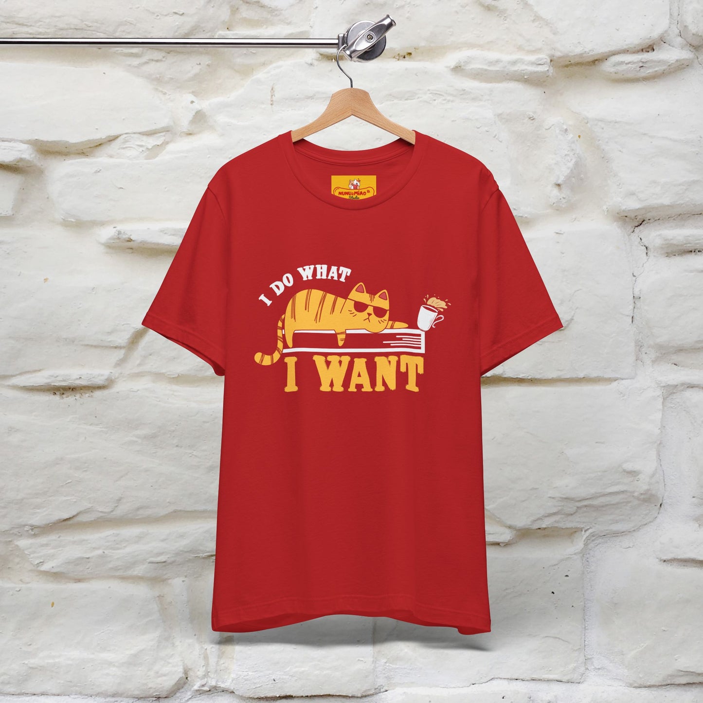 "I Do What I Want" Cat T-Shirt | Nunu & Miao Studio - Nunu&Miao Studio