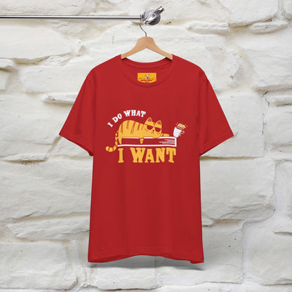 "I Do What I Want" Cat T-Shirt | Nunu & Miao Studio - Nunu&Miao Studio