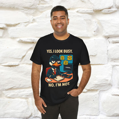 ''Yes, I Look Busy. No I'm Not.''|  Sarcastic Cat T-Shirt | Nunu&Miao Studio