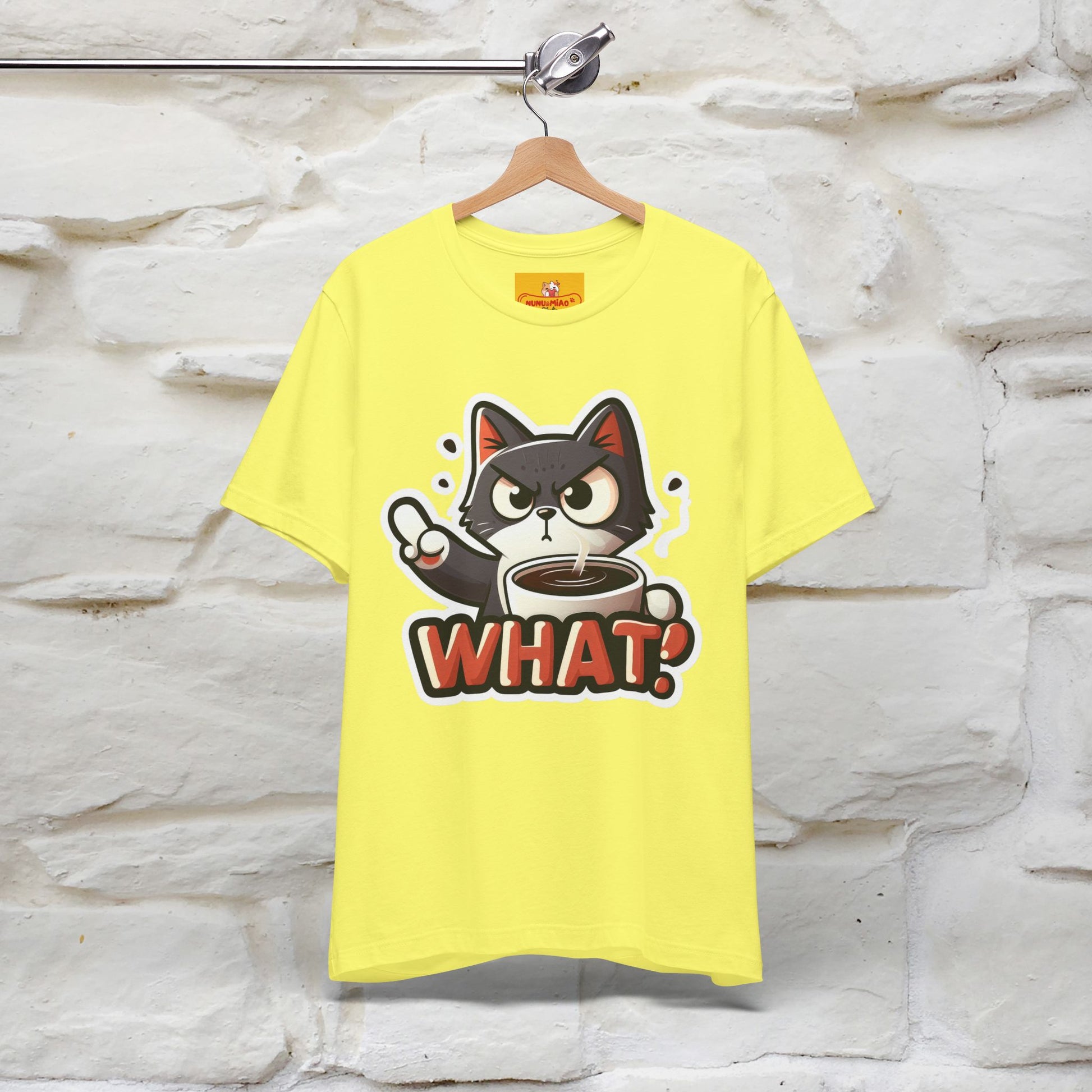 ''What !'' | Cat T-Shirt  | Nunu&Miao Studio - Nunu&Miao Studio