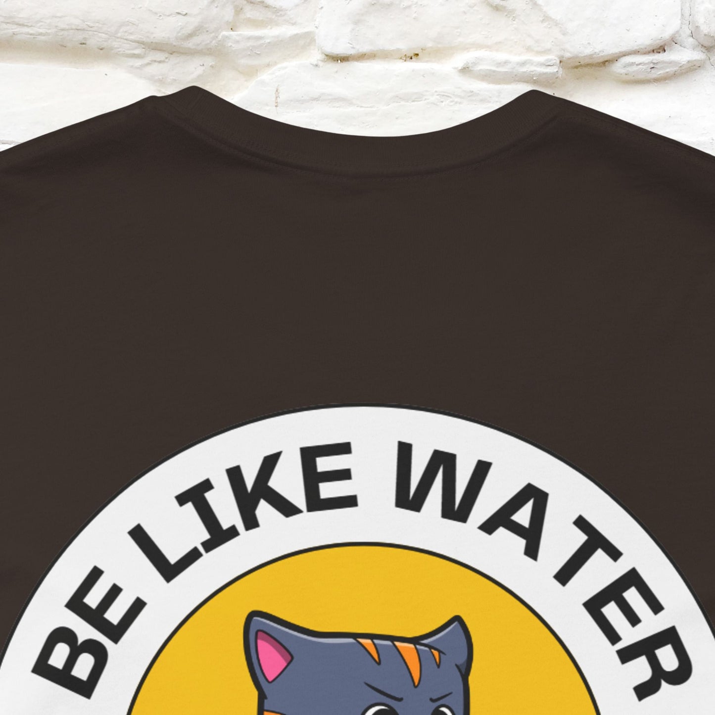 "Be Like Water: Cattitude Master | Cat T-Shirt |Nunu&Miao Studio - Nunu&Miao Studio