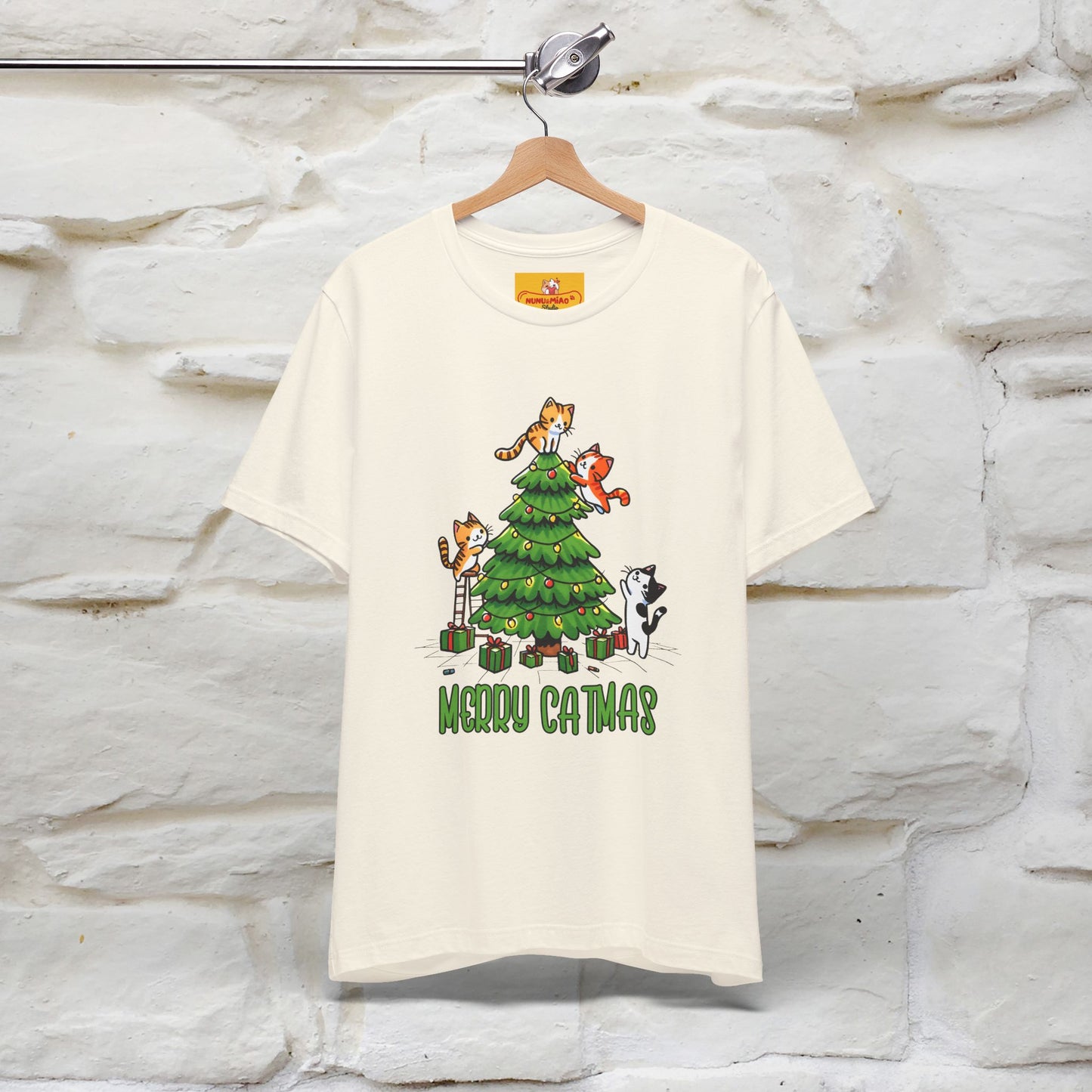 ''Merry Catmas'' | Cattitude Christmas Tee| Nunu&Miao Studio - Nunu&Miao Studio
