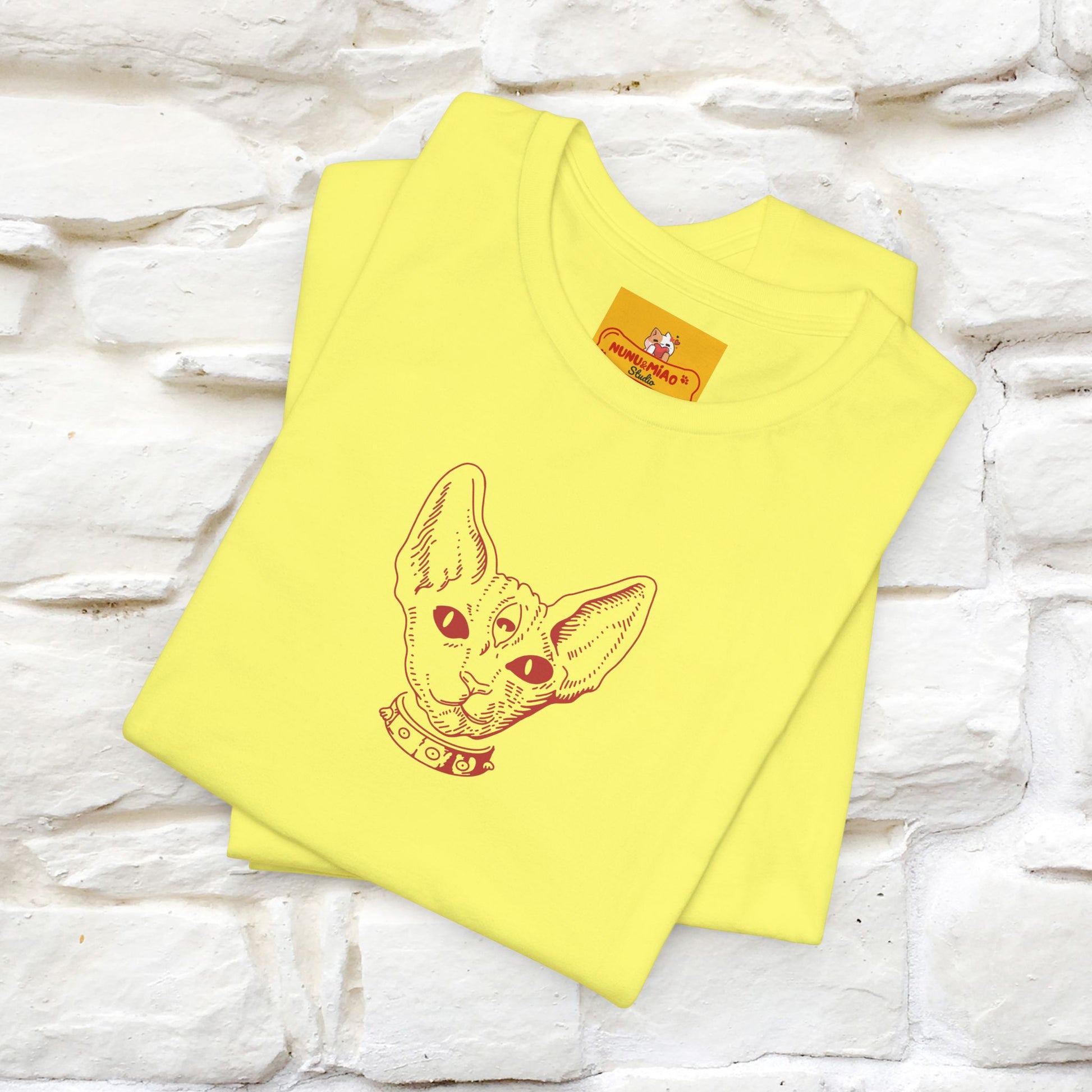 ''Illusion'' Cat T-Shirt Front and Back Design | Nunu&Miao Studio - Nunu&Miao Studio