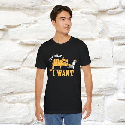 "I Do What I Want" Cat T-Shirt | Nunu & Miao Studio - Nunu&Miao Studio