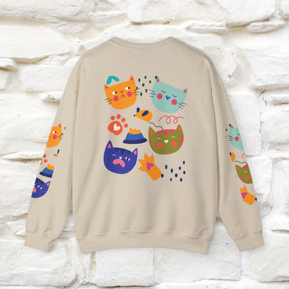 ''Catnaval'' |Cat Sweatshirt | Nunu&Miao Studio