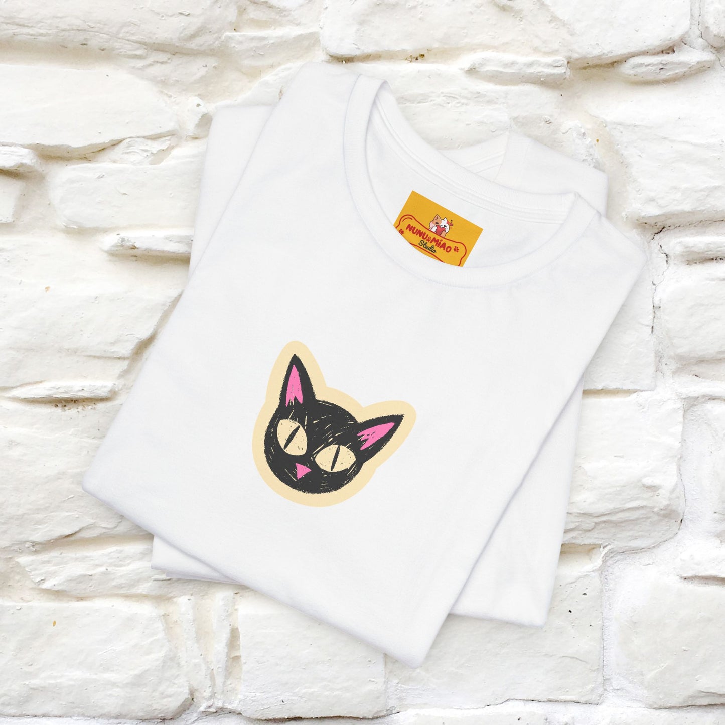 “If You Want To Be Remembered..." Funny Cat T-Shirt | Front & Back Design | Nunu&Miao Studio