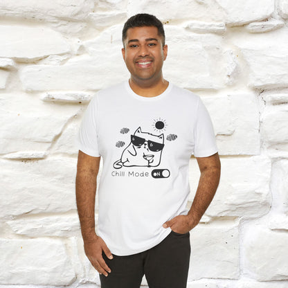 ''Chill Mode on'' Cat T-Shirt | Nunu&Miao Studio