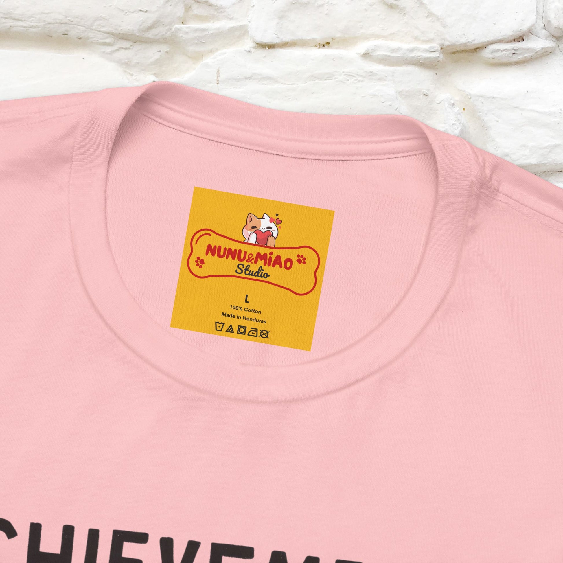 "Achievement Unlocked Bare Minimum." |Cat T-Shirt | Nunu&Miao Studio - Nunu&Miao Studio