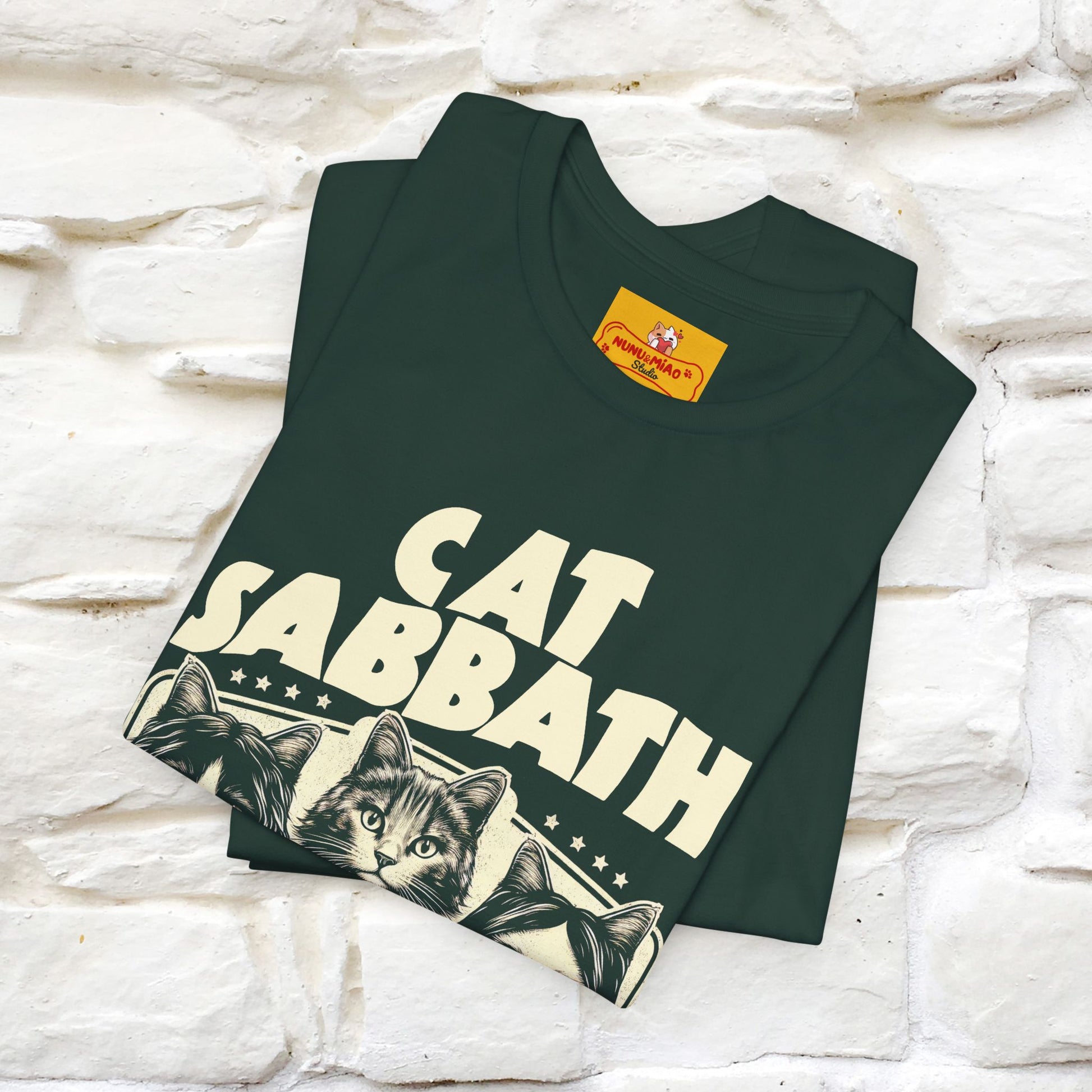 ''Cat Sabbath'' | CatT-Shirt | Nunu&Miao Studio - Nunu&Miao Studio