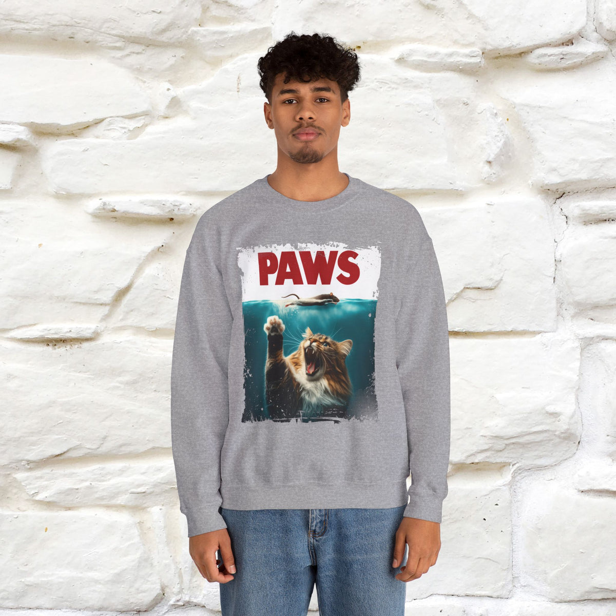 "Paws'' |Cat Sweatshirt | Nunu&Miao Studio