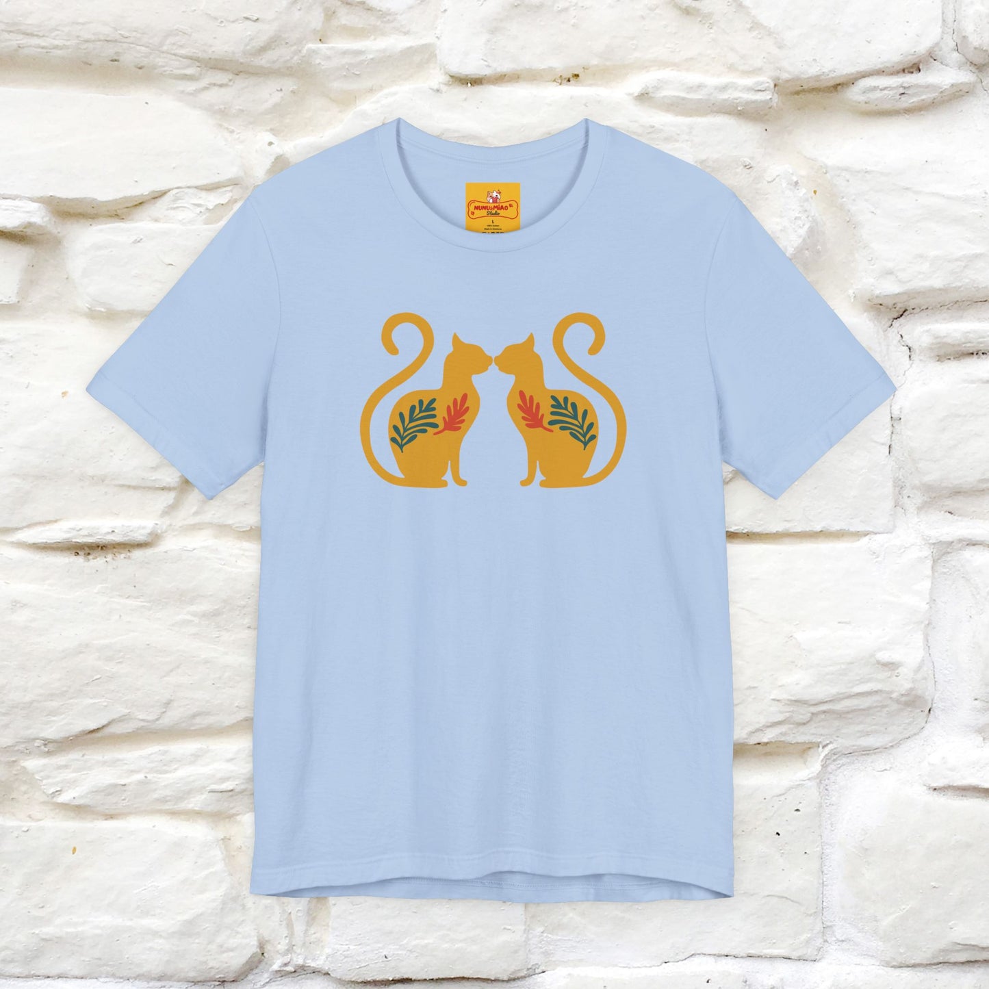 ''Power'' | Cat T-Shirt Front and Back Design | Nunu&Miao Studio - Nunu&Miao Studio