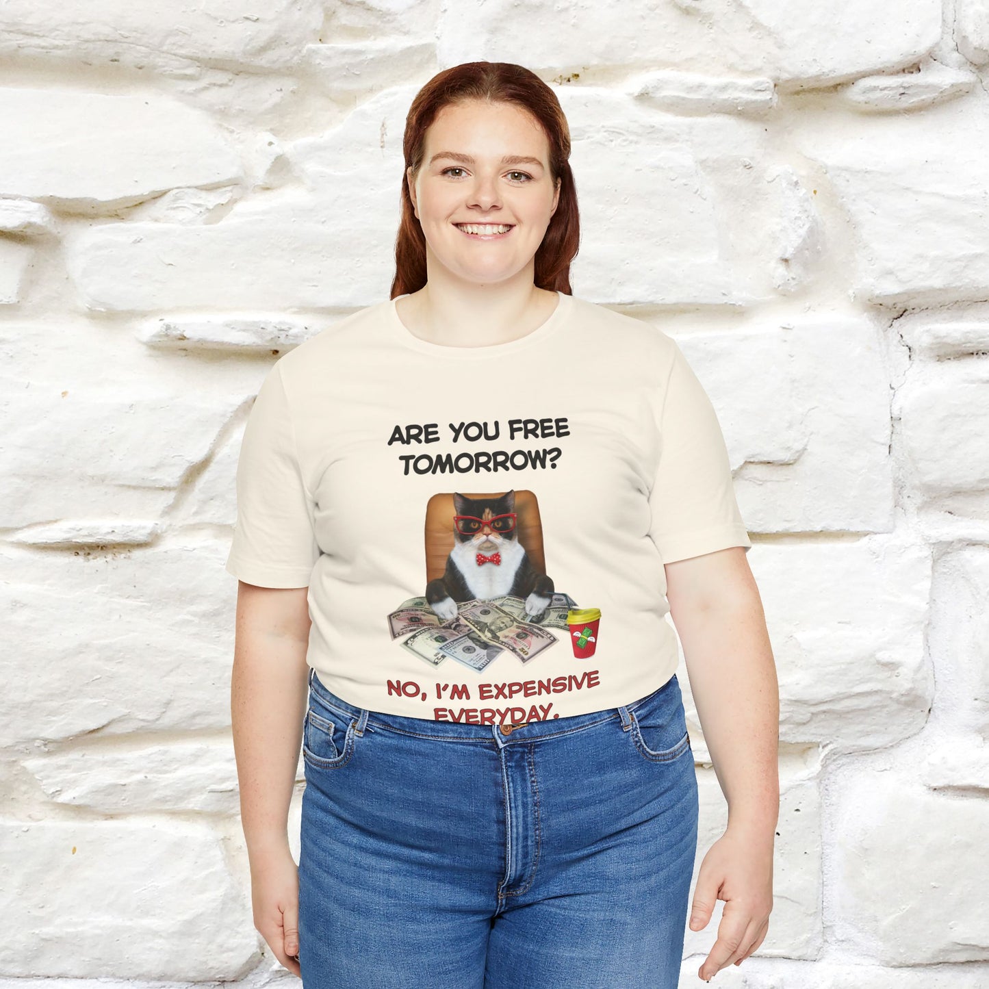“Are You Fee Tomorrow?” | Cat T-Shirt | Nunu&Miao Studio