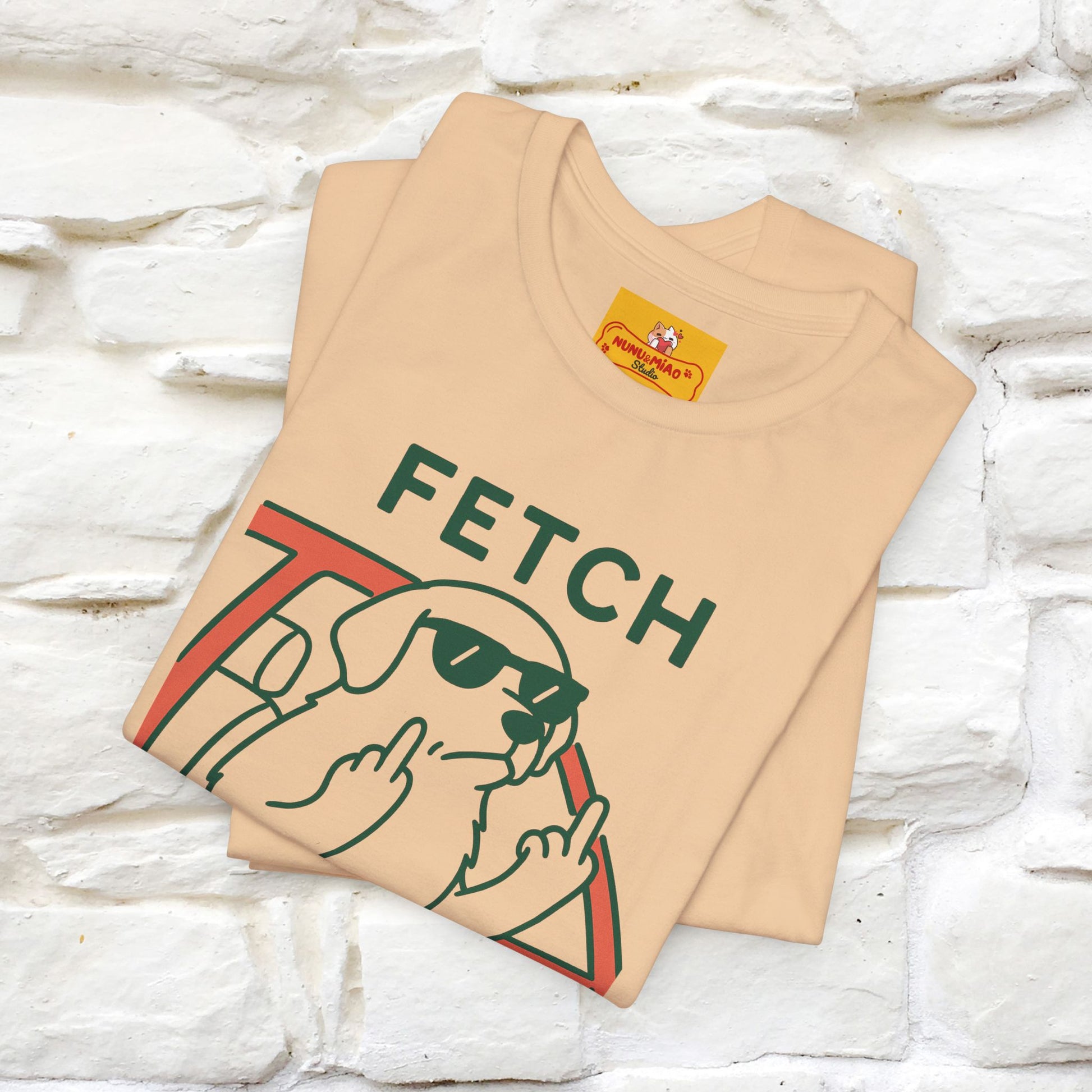 "Fetch This" Funny Dog T-shirt |Nunu&Miao Studio - Nunu&Miao Studio