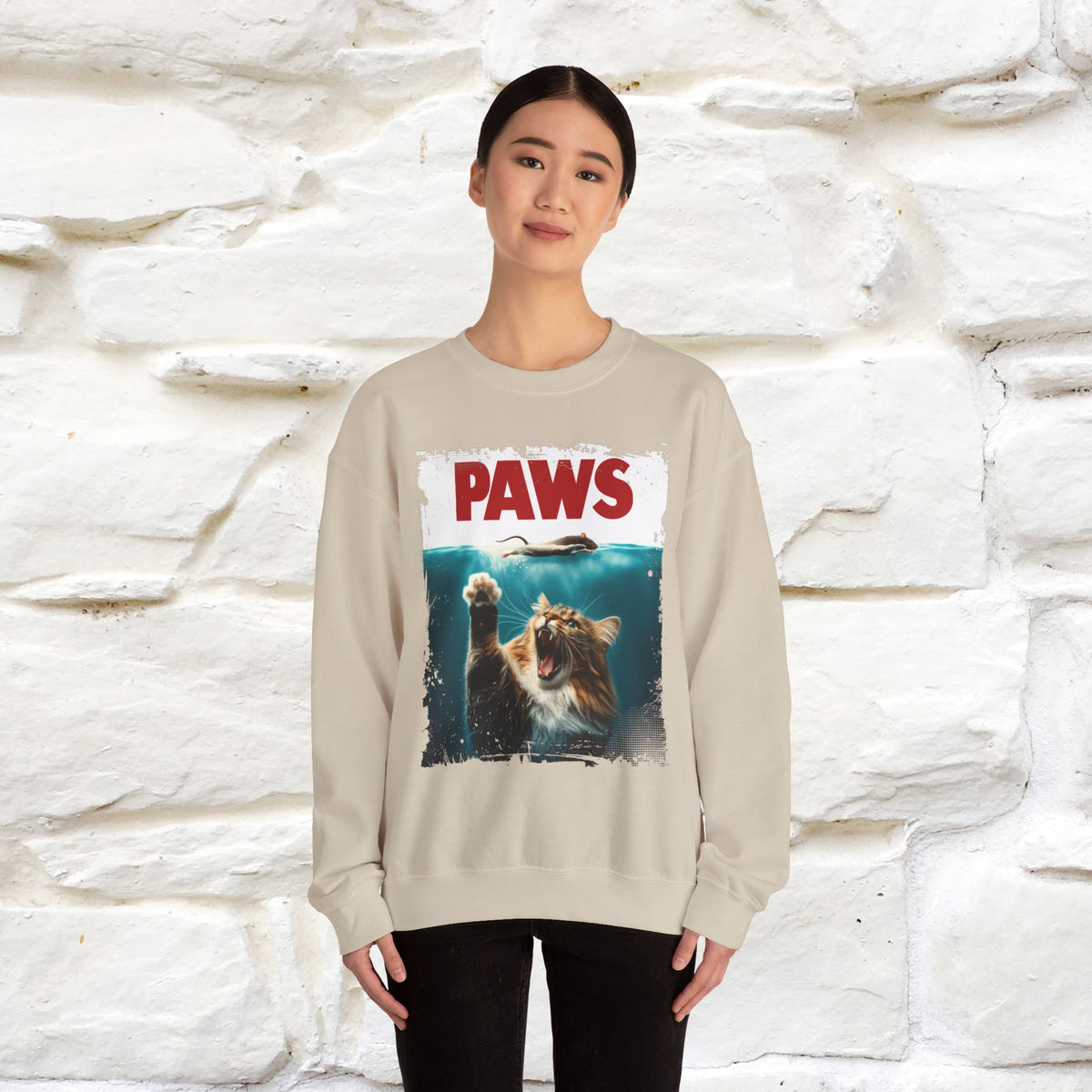 "Paws'' |Cat Sweatshirt | Nunu&Miao Studio
