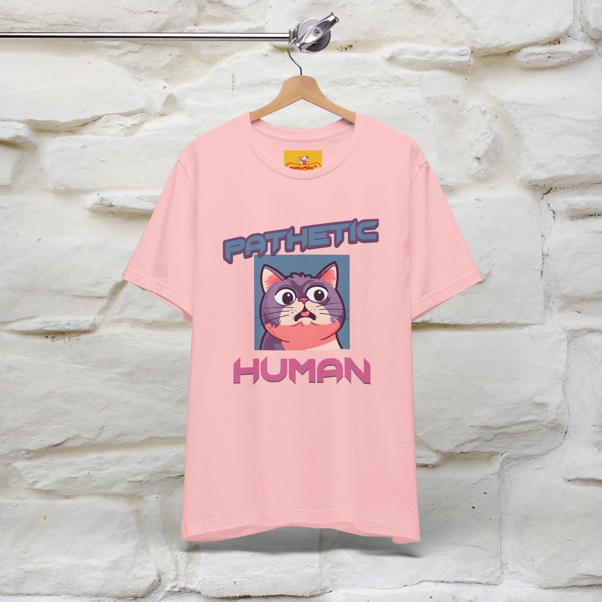 ''Pathetic Human'' | Funny Cat T-Shirt | Nunu&Miao Studio - Nunu&Miao Studio