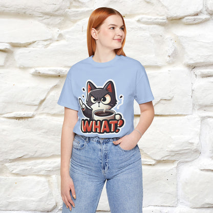 ''What !'' | Cat T-Shirt  | Nunu&Miao Studio - Nunu&Miao Studio