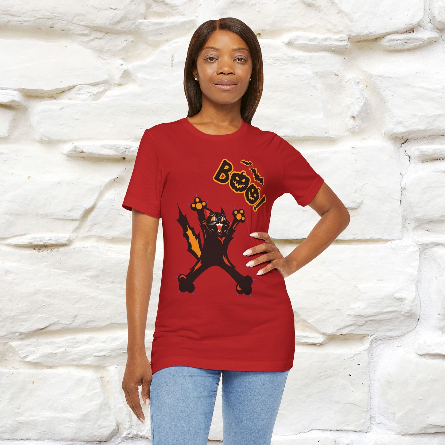 "Boo" Cat  T-shirt |Nunu&Miao Studio - Nunu&Miao Studio