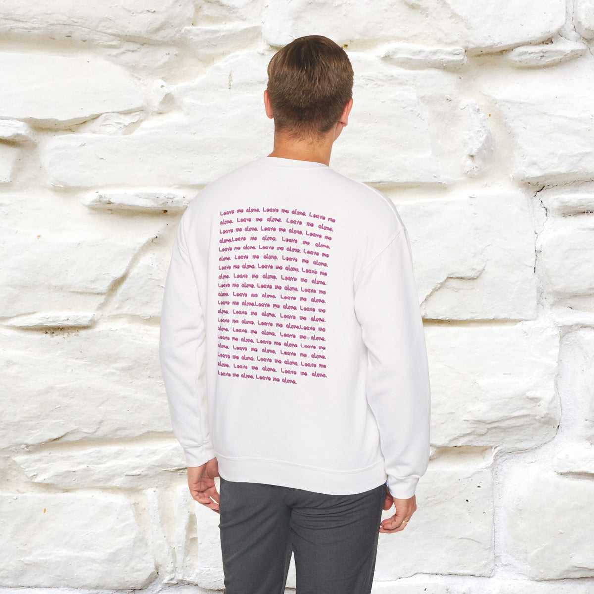 ''Leave Me Alone'' |Cat Sweatshirt | Nunu&Miao Studio