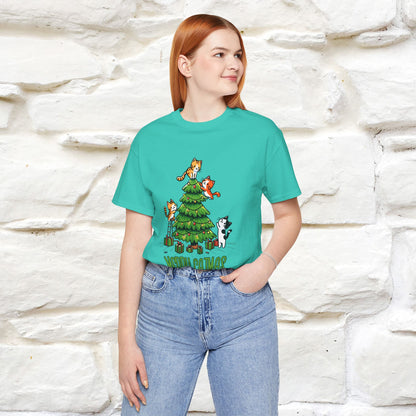 ''Merry Catmas'' | Cattitude Christmas Tee| Nunu&Miao Studio - Nunu&Miao Studio