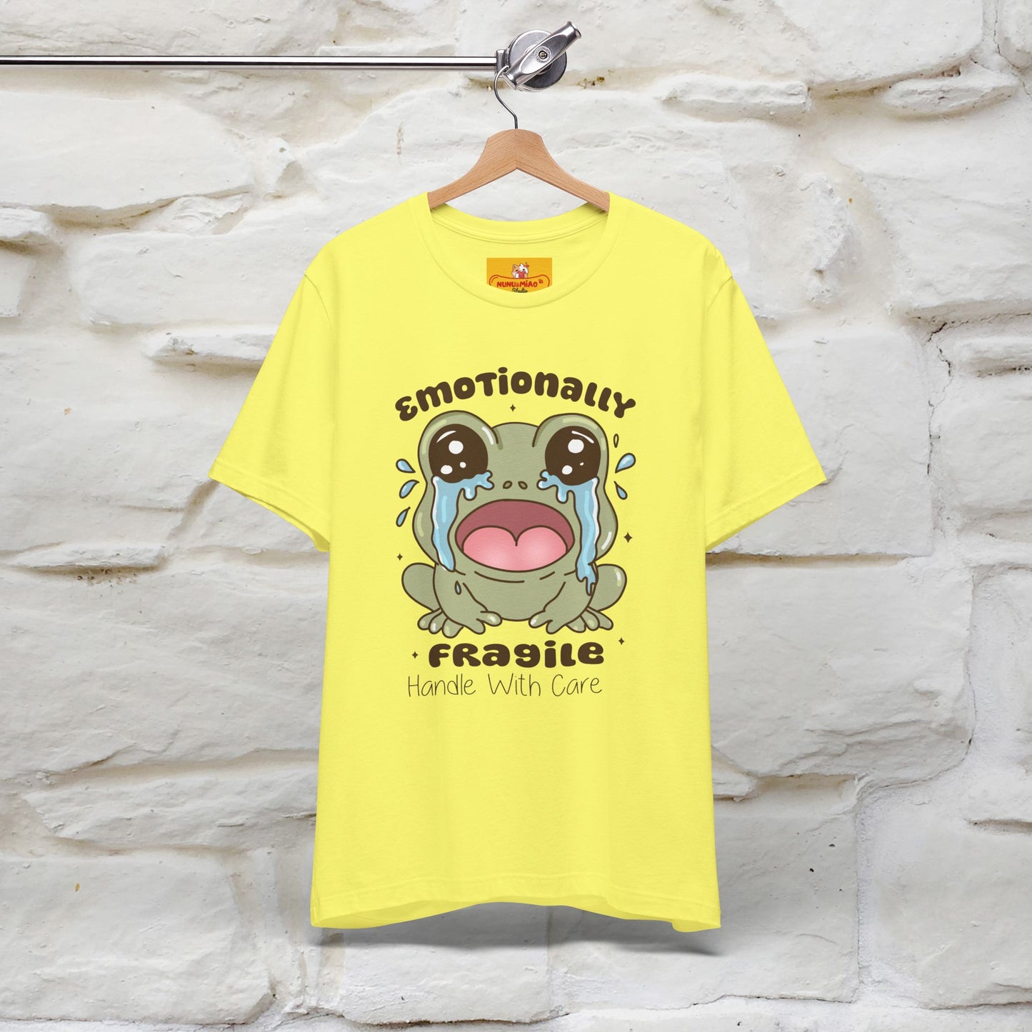 "Emotionally Fragile Handle With Care " Funny T-shirt |Nunu&Miao Studio - Nunu&Miao Studio