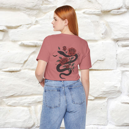 "The Rose and The Snake " Halloween T-shirt |Nunu&Miao Studio