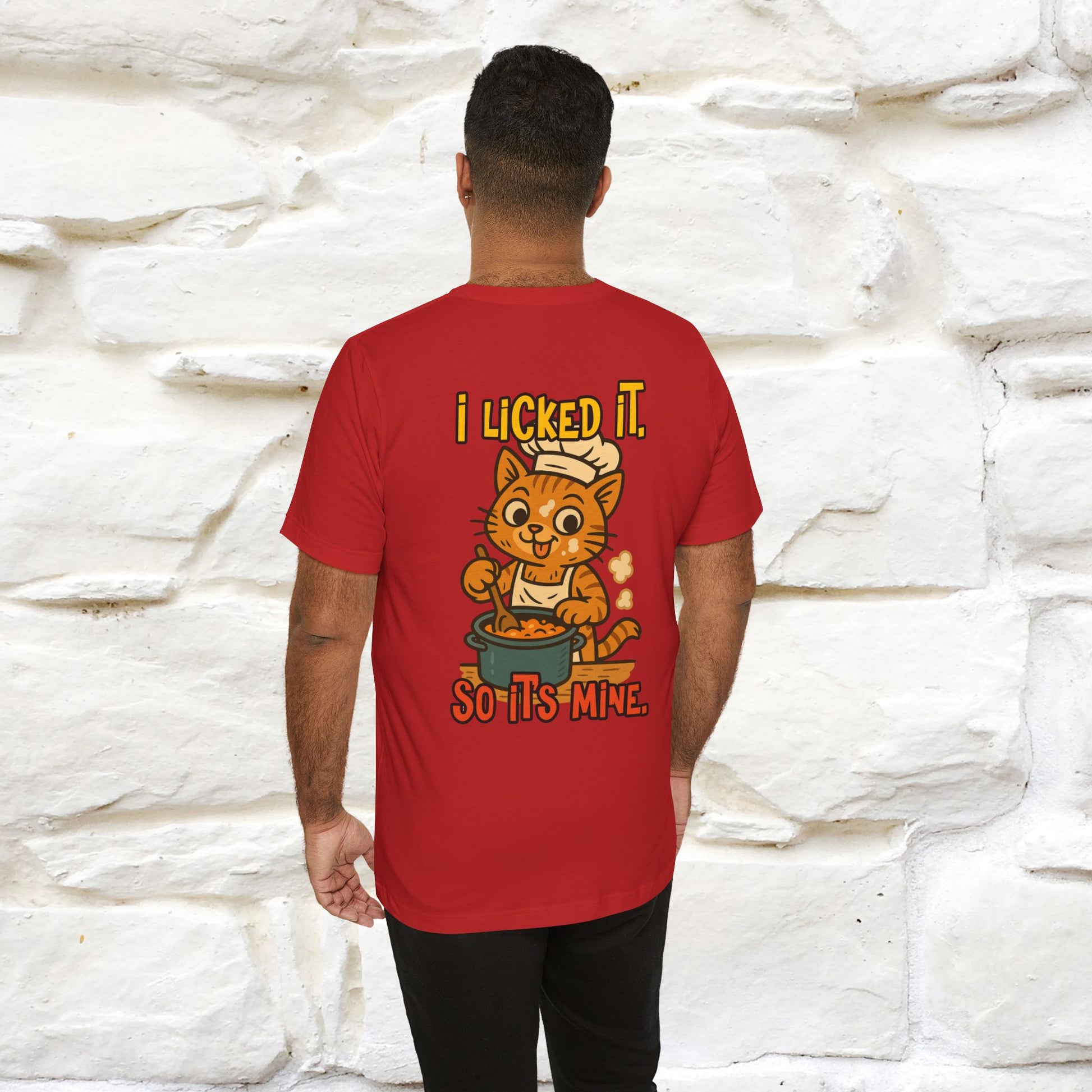 "I Licked It. It's Mine  " |Cat T-Shirt | Nunu&Miao Studio - Nunu&Miao Studio