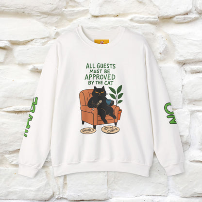 ''All Guests Must Be Approved...'' |Cat Sweatshirt | Nunu&Miao Studio