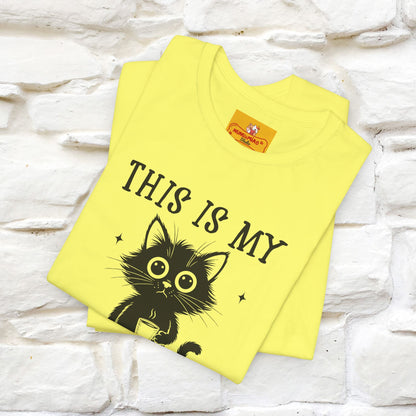"This is My Awake Face" Cat T-Shirt | Funny Design | Nunu&Miao Studio - Nunu&Miao Studio