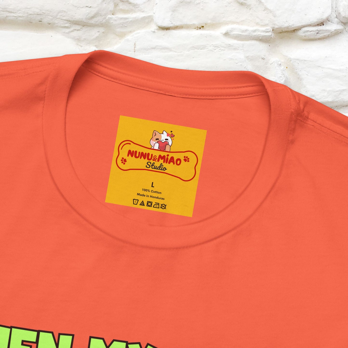 "When My Sister Cooks" Funny Cat  T-shirt |Nunu&Miao Studio - Nunu&Miao Studio