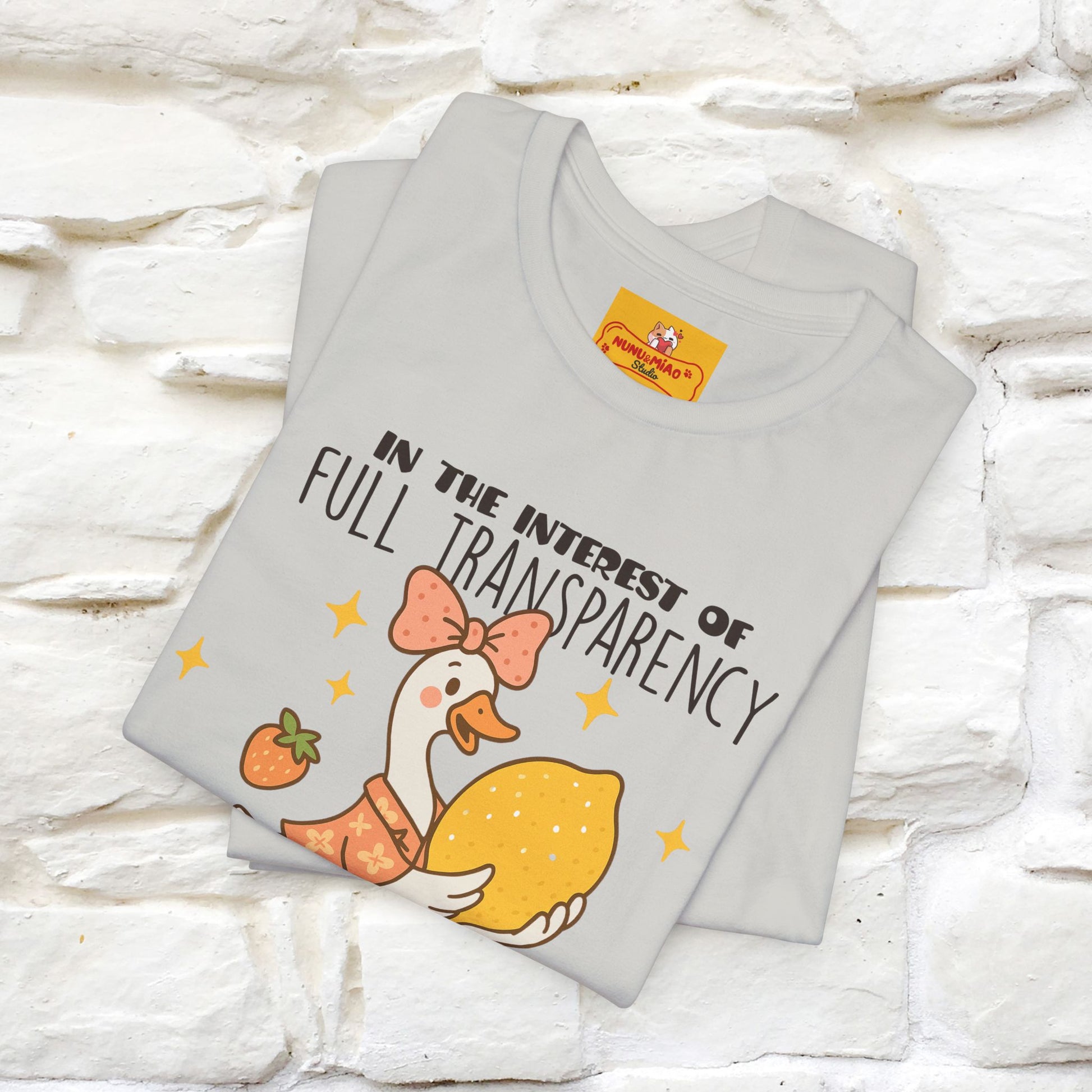 "It Was Not Easy Peasy" Funny T-shirt |Nunu&Miao Studio - Nunu&Miao Studio