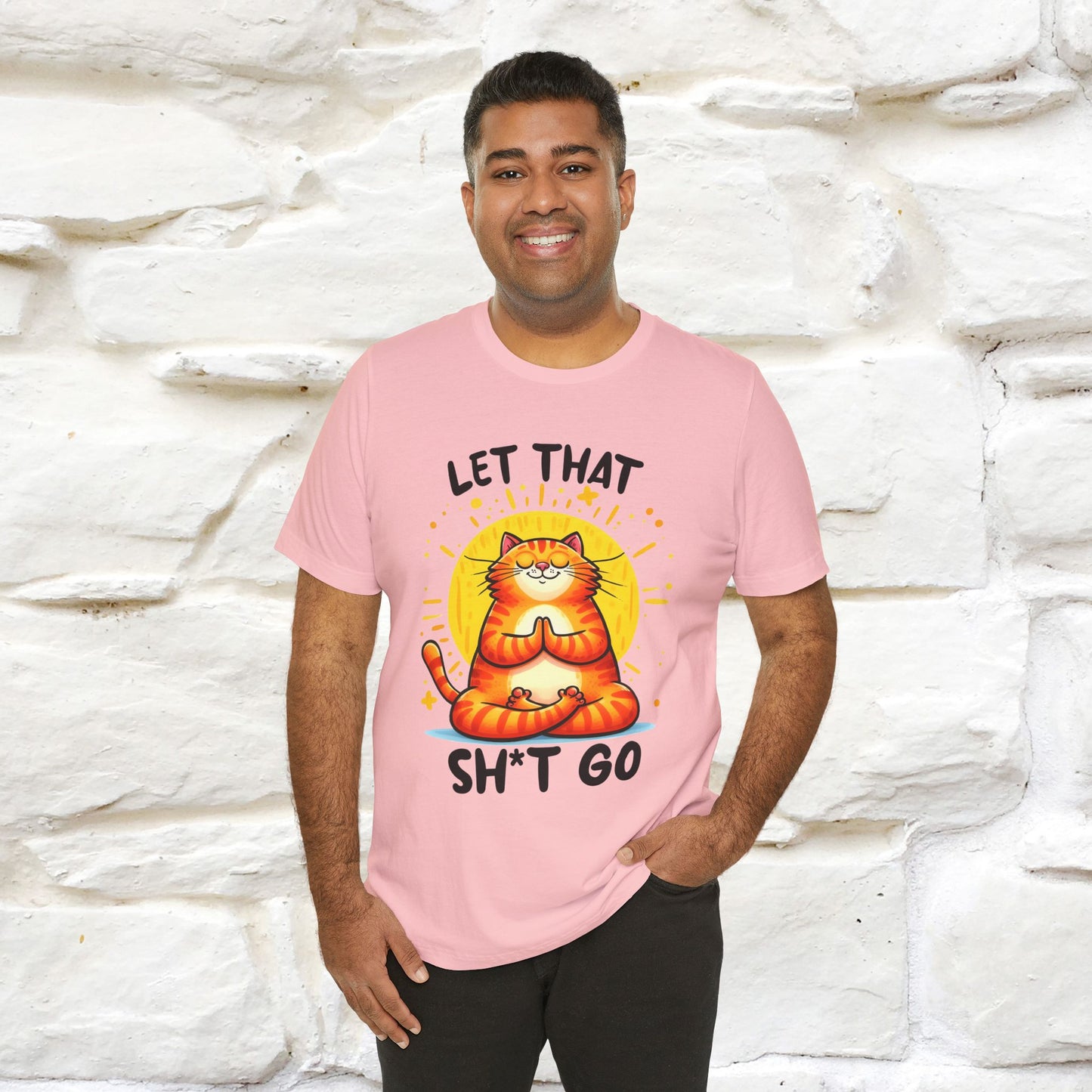 "Let That Sh*t Go" Cat T-shirt |Nunu&Miao Studio - Nunu&Miao Studio