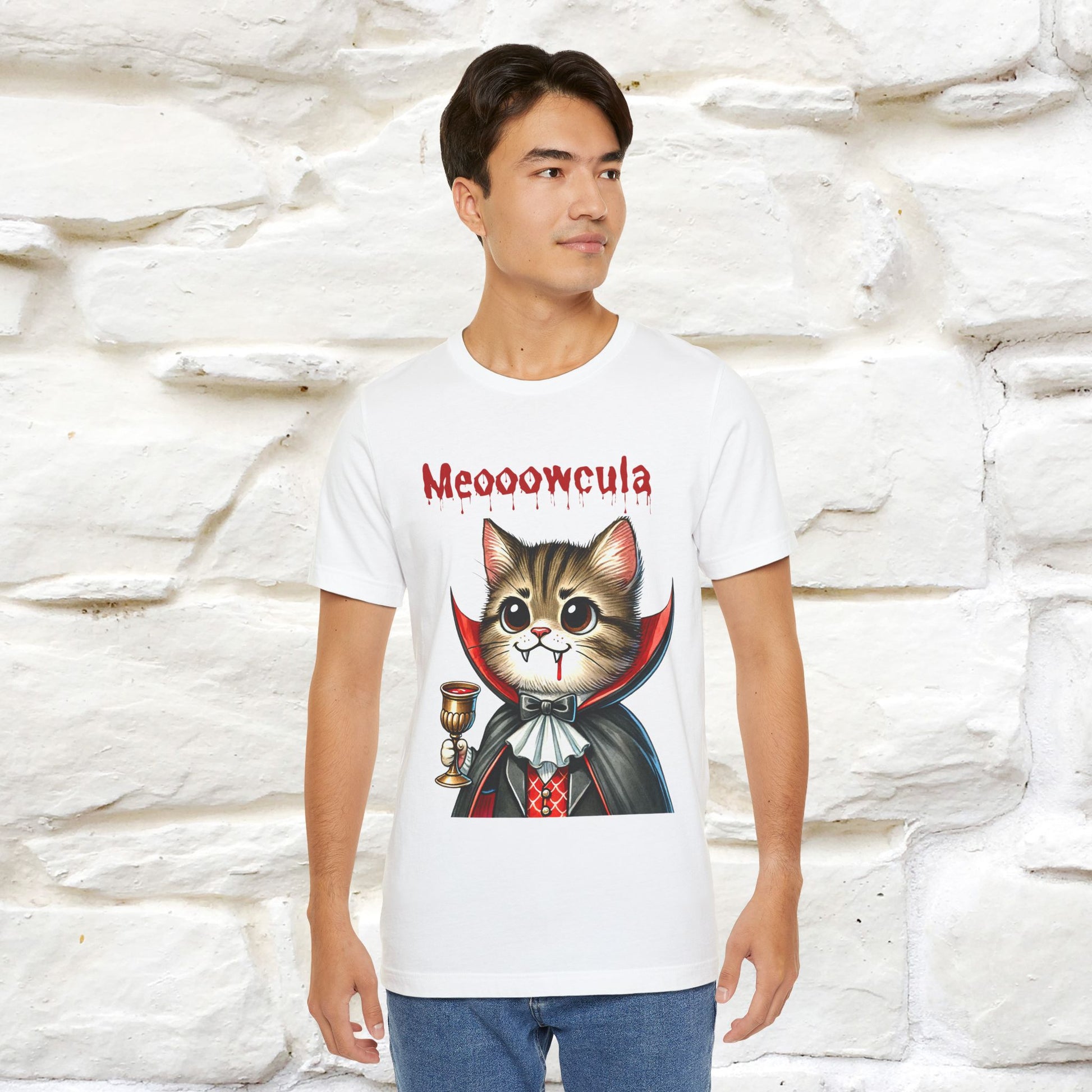 "Meooowcula" Cat T-shirt |Nunu&Miao Studio - Nunu&Miao Studio