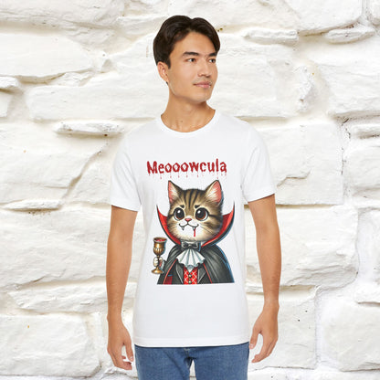 "Meooowcula" Cat T-shirt |Nunu&Miao Studio - Nunu&Miao Studio
