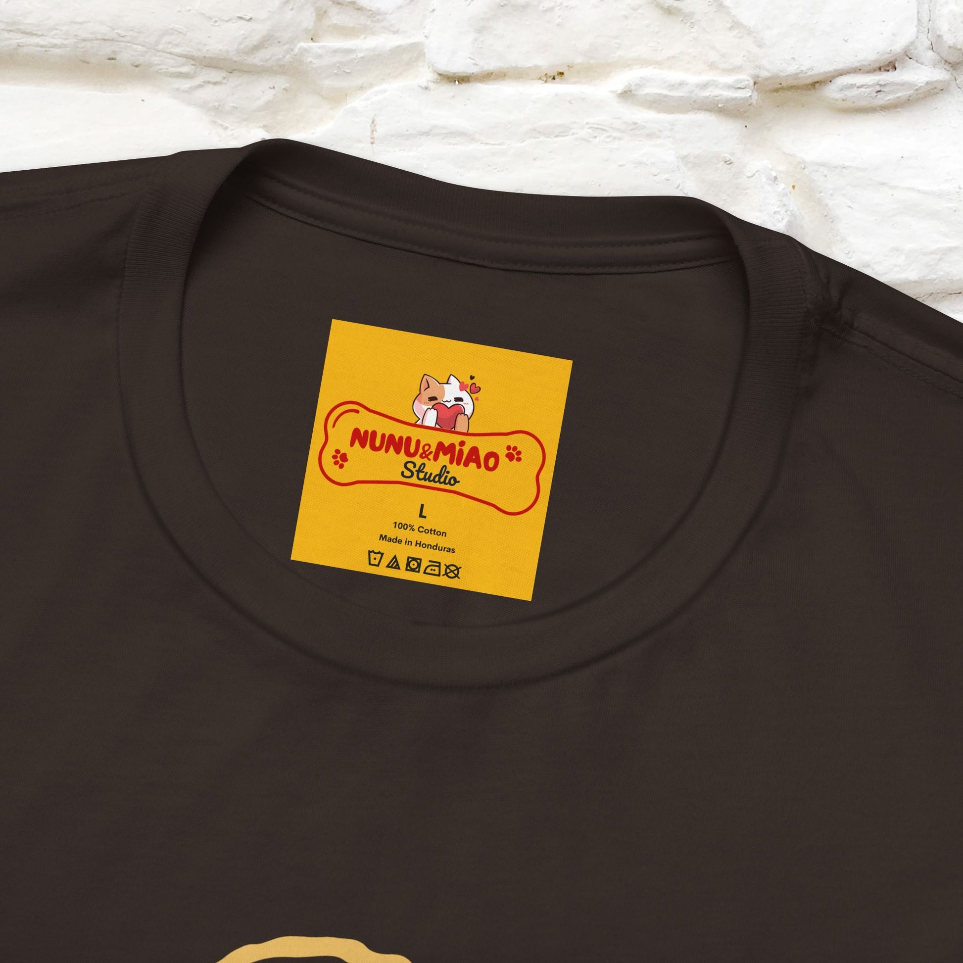 "Mandala Cat'' Cat T-Shirt Front and Back Design | Nunu&Miao Studio - Nunu&Miao Studio