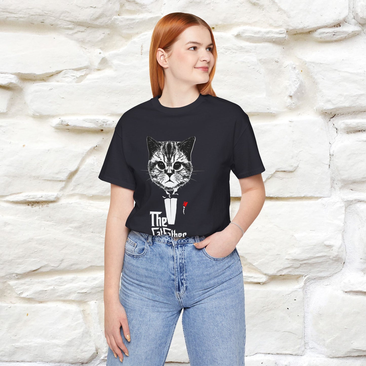 ''The Cat Father T-Shirt''| Iconic Cat Lover Tee | Nunu&Miao Studio