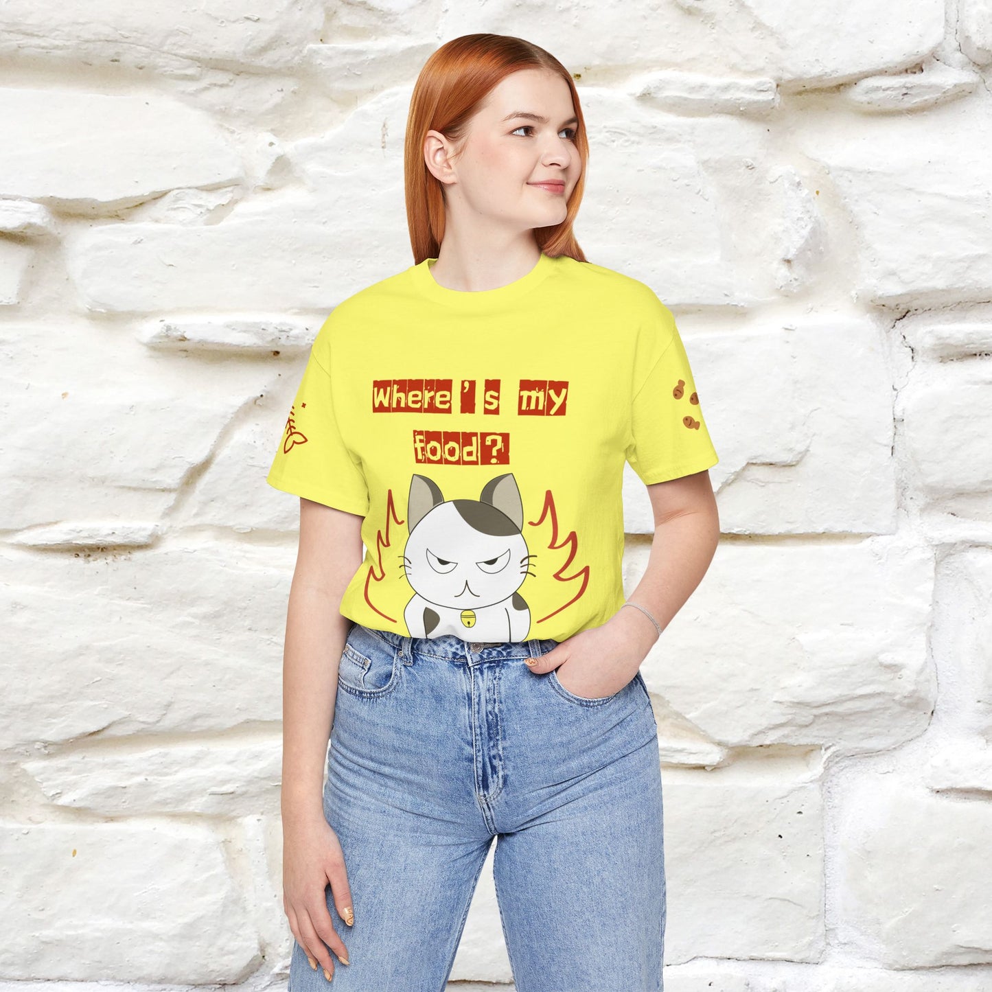 ''Where Is My ....?"  Cat T-shirt| Nunu&Miao Studio - Nunu&Miao Studio