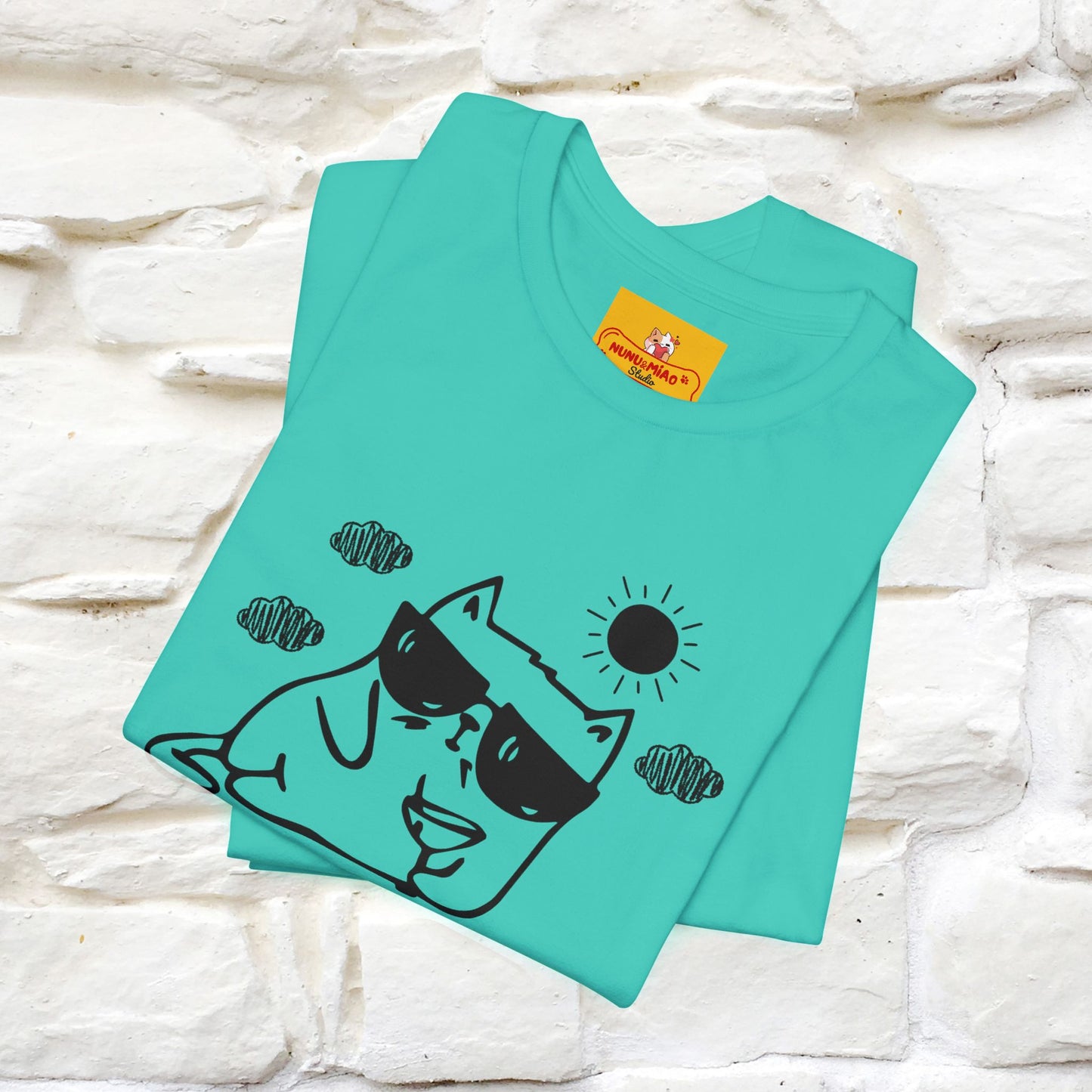 ''Chill Mode on'' Cat T-Shirt | Nunu&Miao Studio
