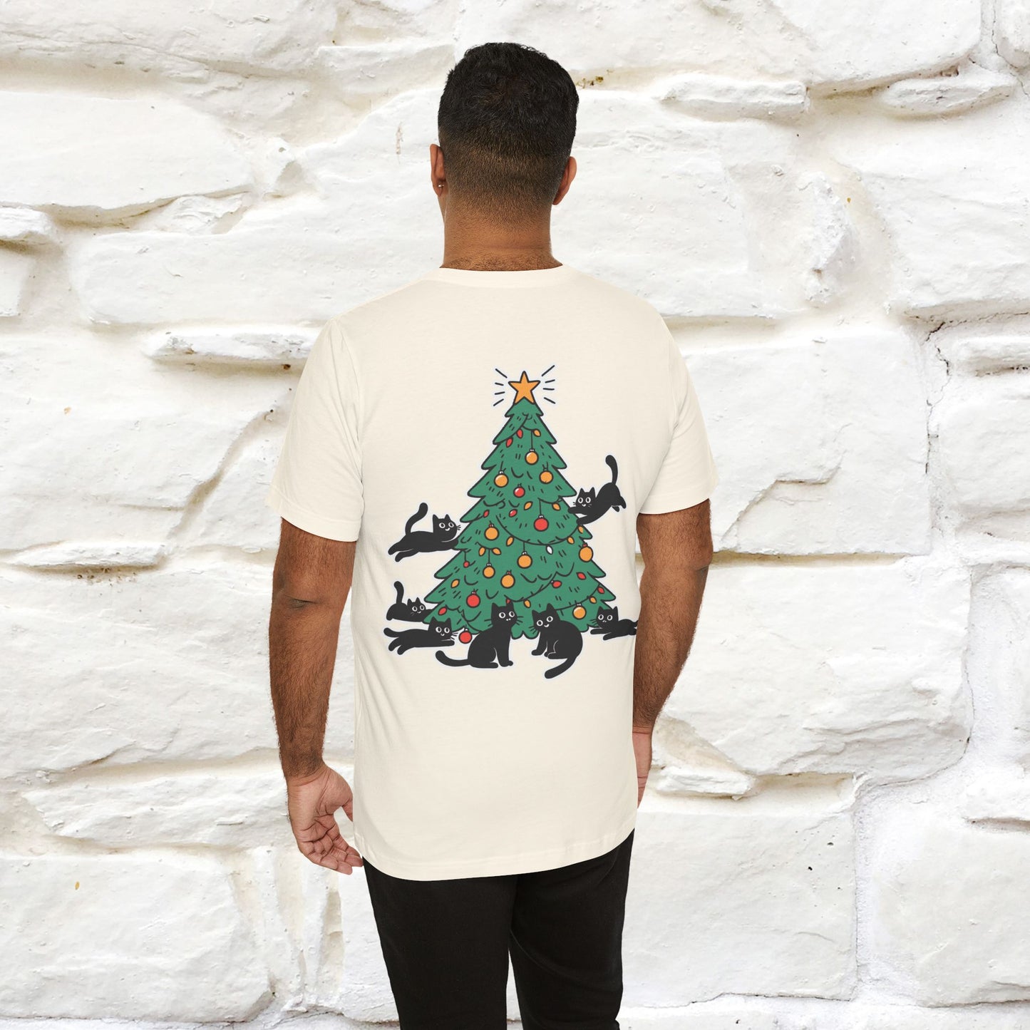“Cat Christmas Tree” | Cat T-Shirt | Nunu&Miao Studio