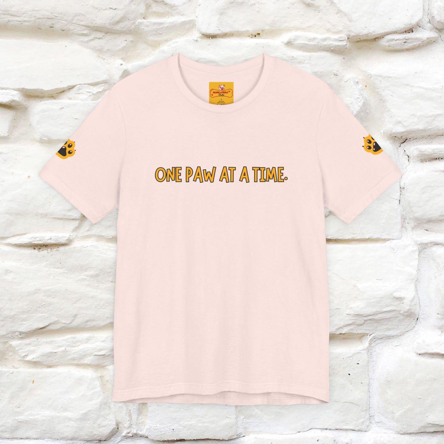 "Life Is A Journey'' Cat T-Shirt | Front & Back Design | Nunu&Miao Studio - Nunu&Miao Studio