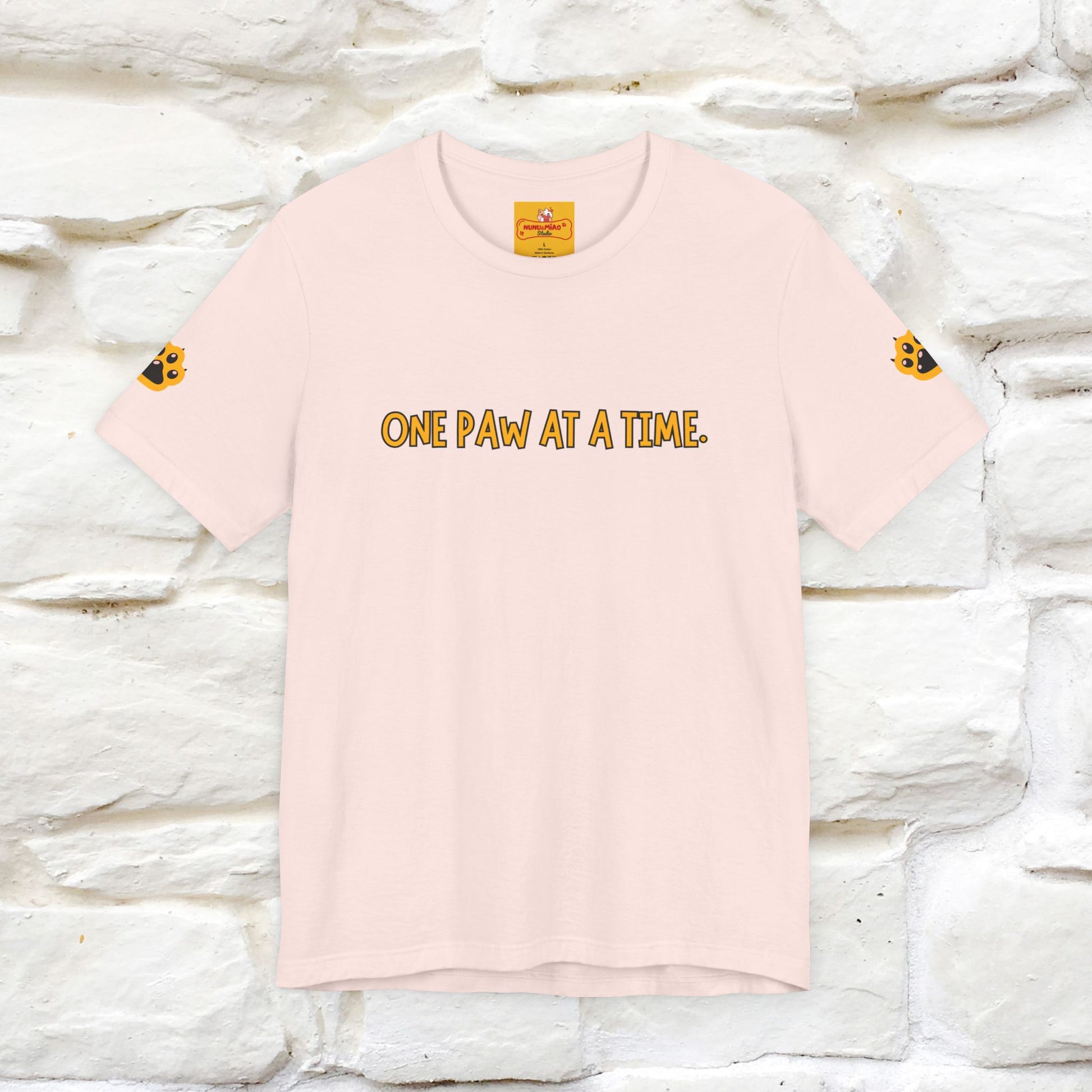 "Life Is A Journey'' Cat T-Shirt | Front & Back Design | Nunu&Miao Studio - Nunu&Miao Studio