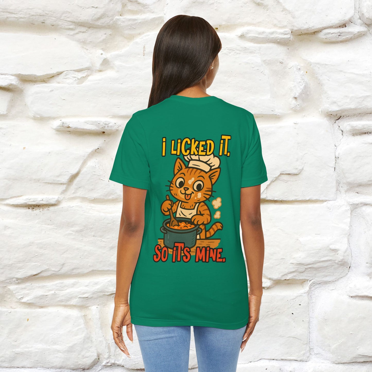 "I Licked It. It's Mine  " |Cat T-Shirt | Nunu&Miao Studio - Nunu&Miao Studio