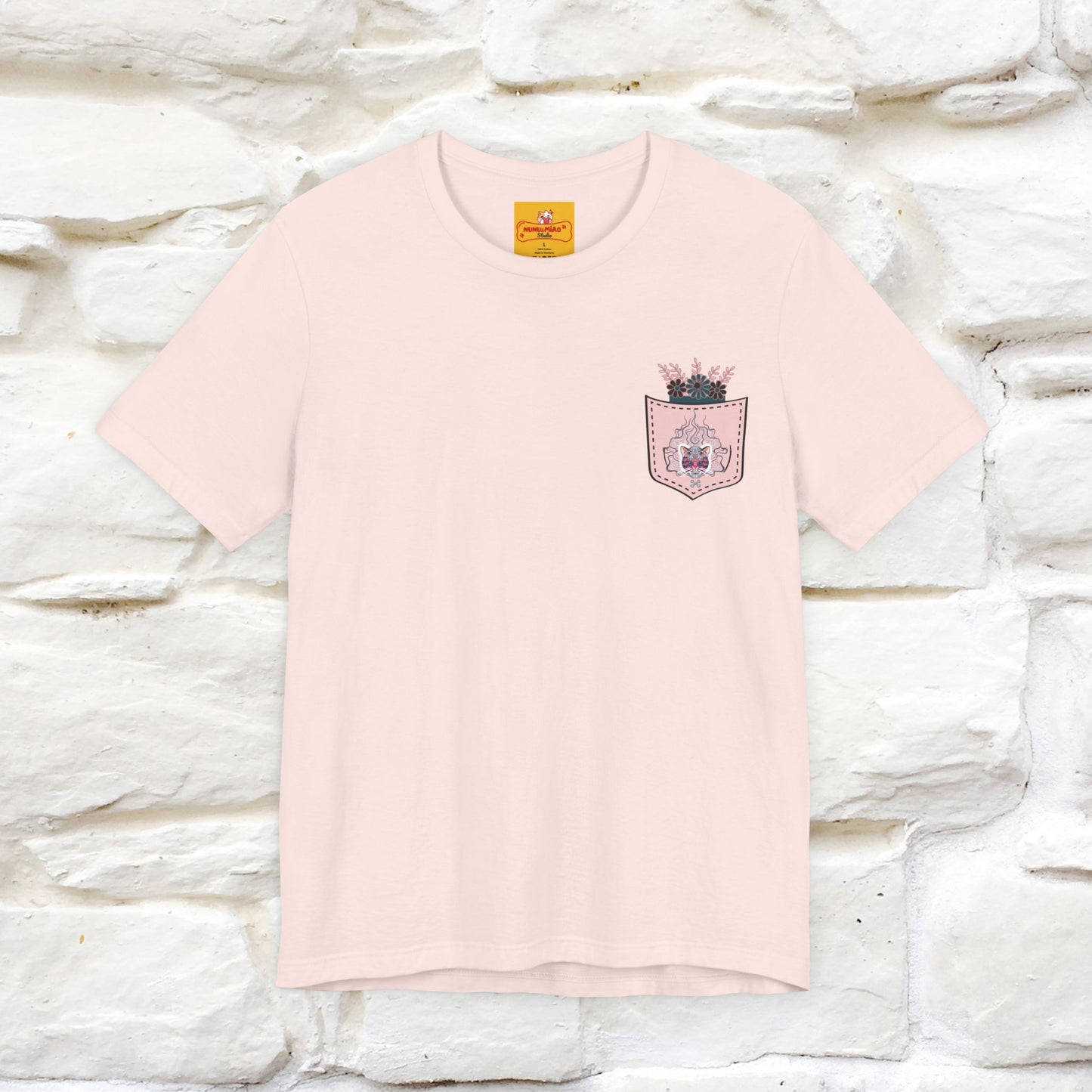 ''Air Fire Cat'' | Cat T-Shirt Front and Back Design | Nunu&Miao Studio - Nunu&Miao Studio