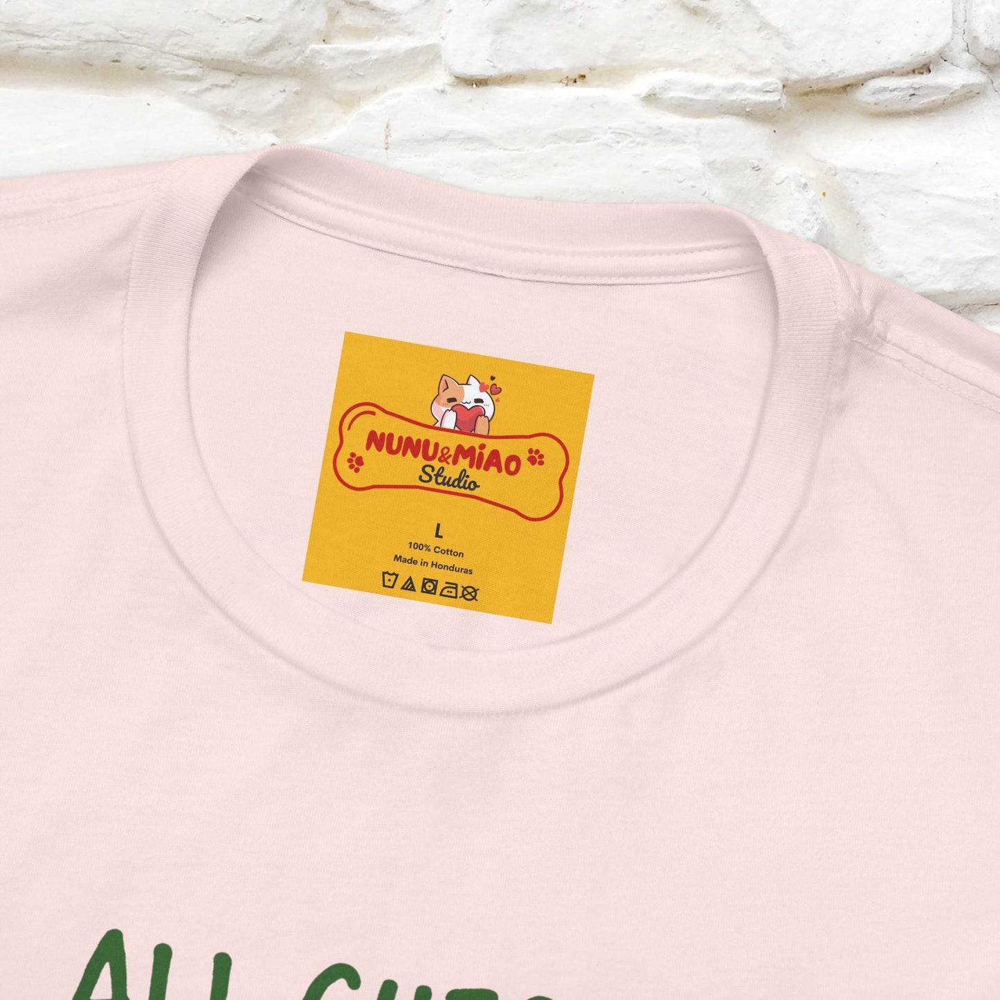 "All Guest Must Be Approved By The Cat - NO,MAYBE" Cat T-shirt |Nunu&Miao Studio