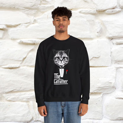 "The Catfather'' |Cat Sweatshirt | Nunu&Miao Studio