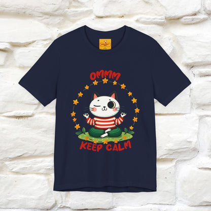 ''Ommm, Keep Calm'' Cat T-Shirt | Nunu&Miao Studio
