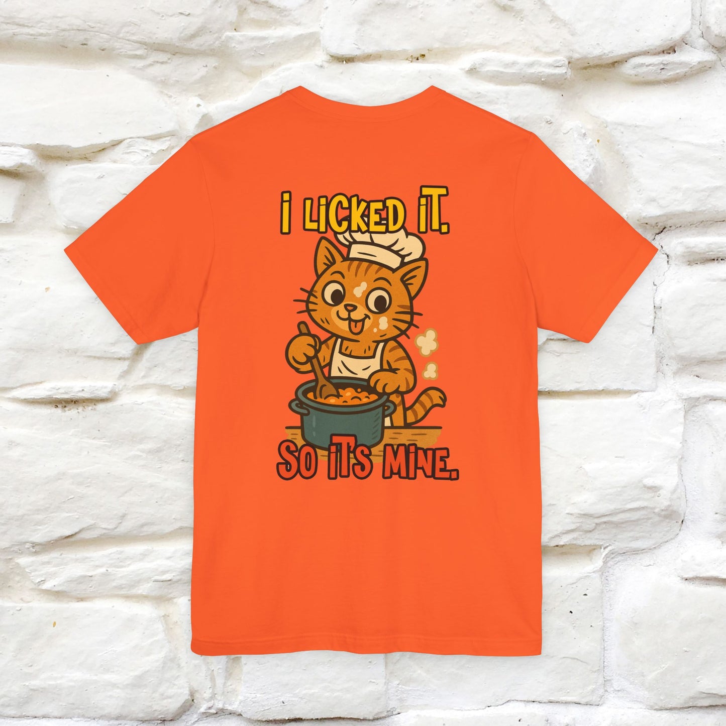 "I Licked It. It's Mine  " |Cat T-Shirt | Nunu&Miao Studio - Nunu&Miao Studio