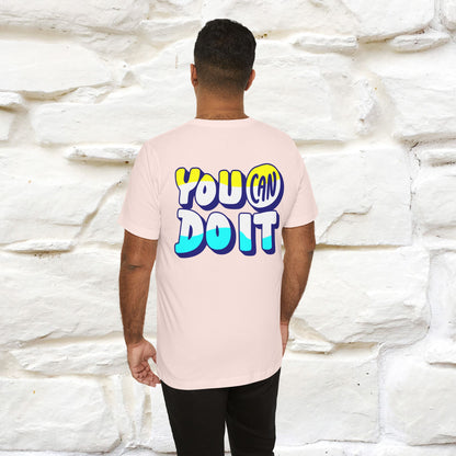 "You Can Do It'' | Front & Back Design | Nunu&Miao Studio - Nunu&Miao Studio