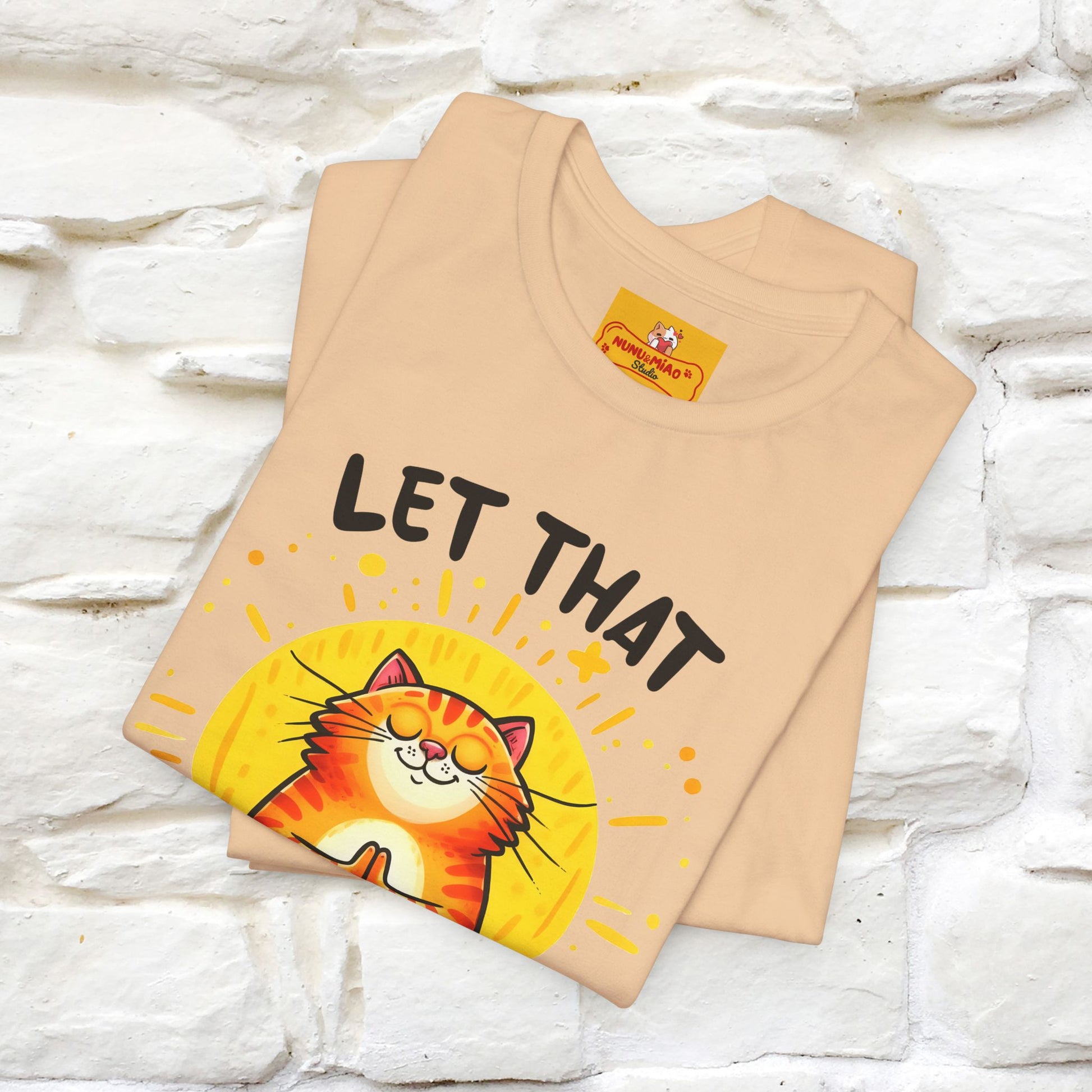 "Let That Sh*t Go" Cat T-shirt |Nunu&Miao Studio - Nunu&Miao Studio